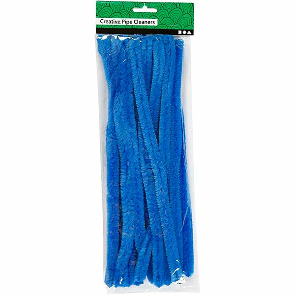 Chenille, 15 mm, 30 cm, 15 stk
